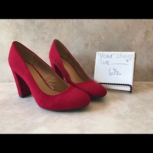 Your shoes are so .....!!  Perfect ruby red heels!